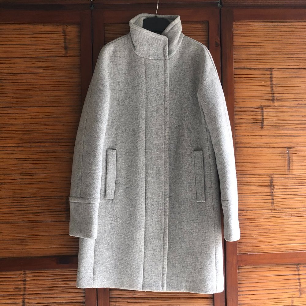 J. Crew Stadium Cloth Cocoon Coat